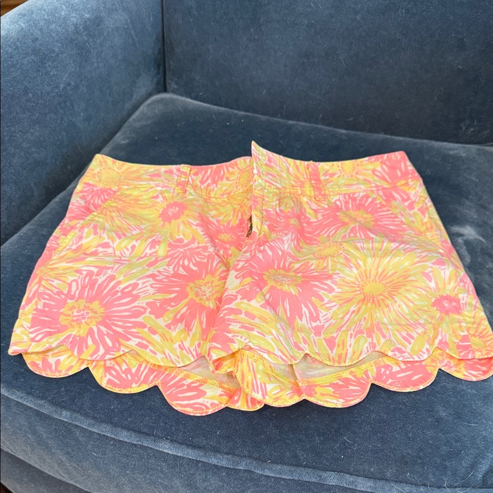 Lilly Pulitzer Buttercup Women's Shorts - Pink & Yellow